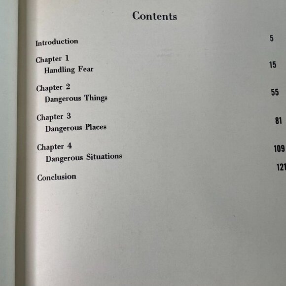 Childrens Book Handling Fear Dangerous Things Situations 1979 u Joy Wilt Ready S - Picture 8 of 11
